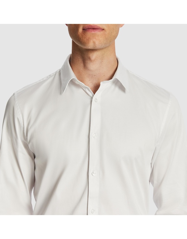 yd. - Mission Stretch Sateen Slim Fit Dress Shirt