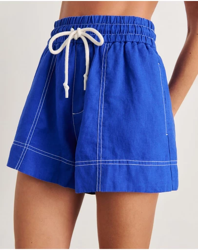 Jag - Gigi Linen Pull On Short