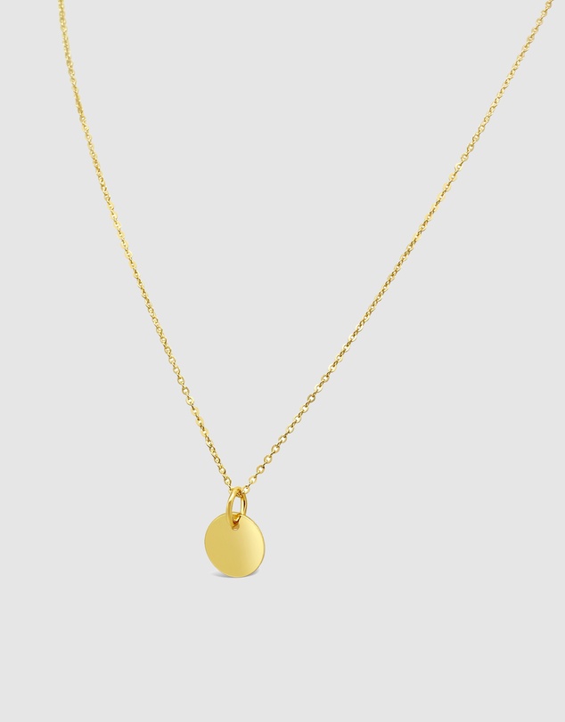 Ichu - Golden Pendant Necklace