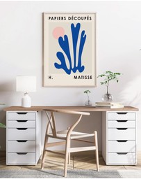 Olive et Oriel - Le Papiers Decoupes No 1 Art Print