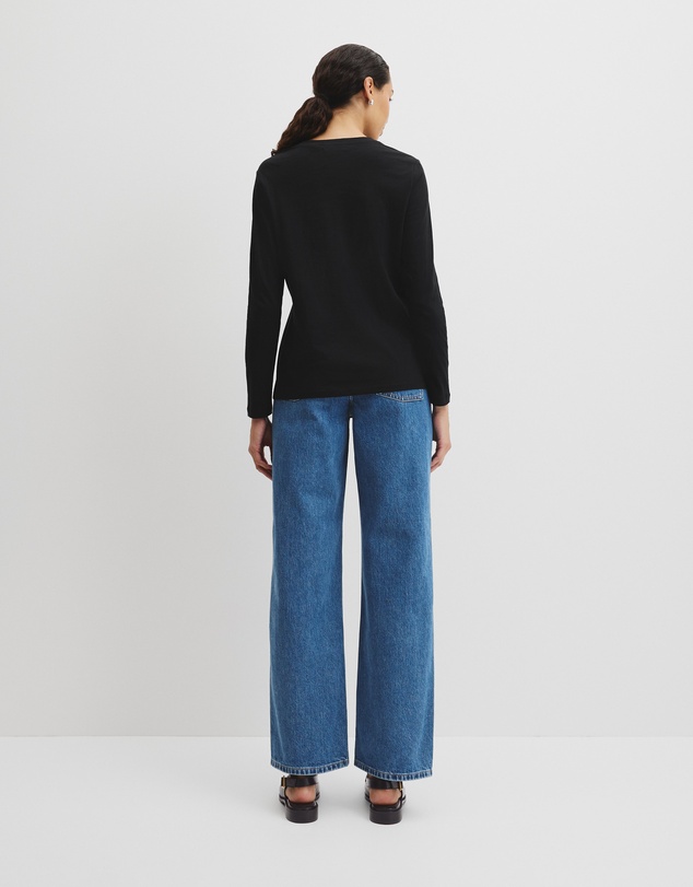 Country Road - Australian Good Earth Cotton Textured Slub T-shirt