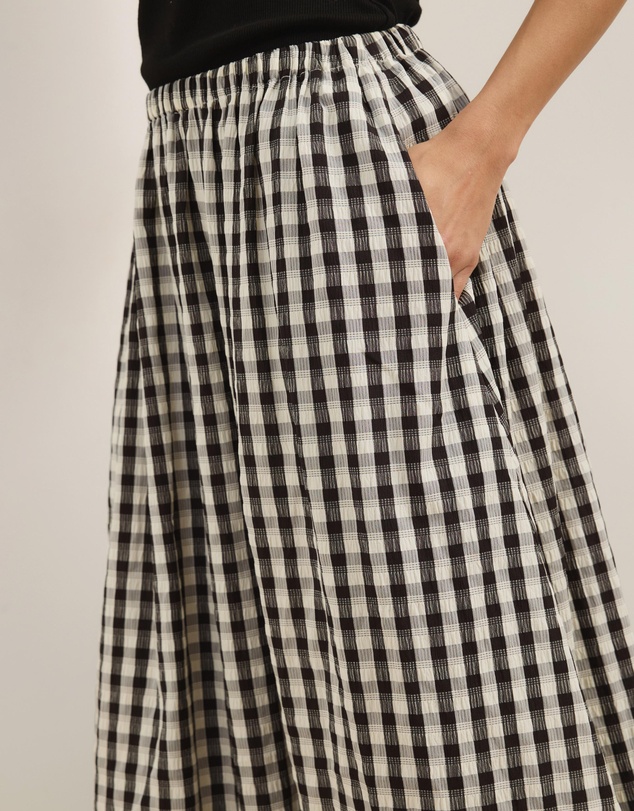 Atmos&Here - Stella Gingham Maxi Skirt
