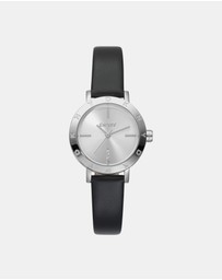 DKNY - Essentials Silver 28mm Silver Dial Womens Watch + Silver Bracelet