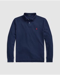 Polo Ralph Lauren - Slim Fit Mesh LS Polo