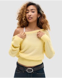 BDG By Urban Outfitters - BDG Off Shoulder Knit Jumper
