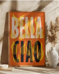 Olive et Oriel - Bella Ciao by Paulina Budka Art Print