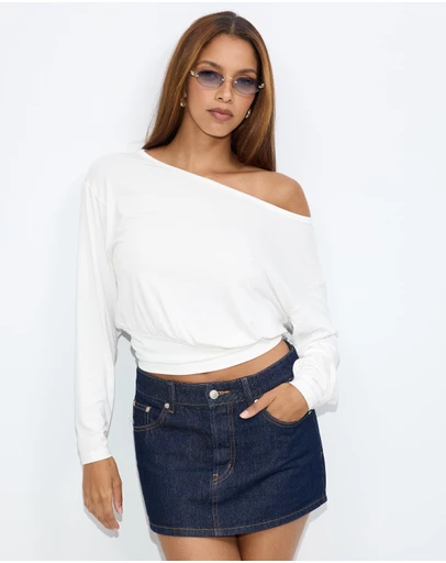 Dazie - Sophia Asymmetric T-Shirt