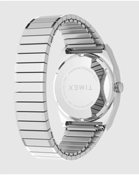 TIMEX - Timex® Automatic 1983 E Line 34mm Stainless Steel Expansion Band Watch