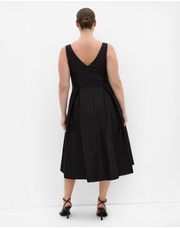 City Chic - Estella Floral Midi Dress