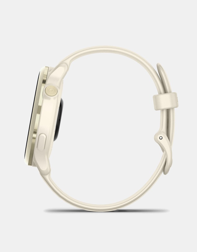 Garmin - Vivoactive 6, Bone/Lunar Gold