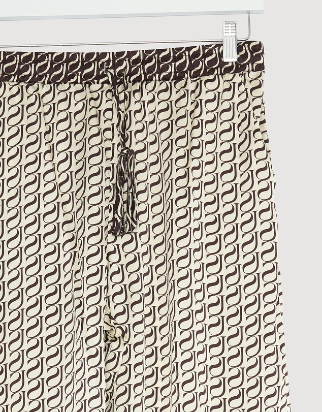 Revibe - Repaired Shona Joy Monogram Contrast Pants - AU 10