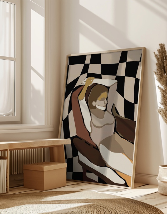 Olive et Oriel - KH Studio - A Sitting Place for a Passenger - Not In Love by Karla Hyman Art Print