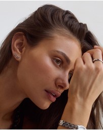 CENDRE - Gia Earrings Silver