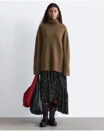 & Other Stories - Oversized Turtleneck Wool Jumper