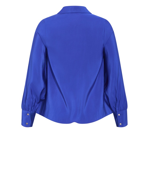City Chic - Isabella Long Sleeve Tie Front Shirt