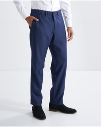 3 Wise Men - 3 Wise Men Wallace Wool Trouser - Navy