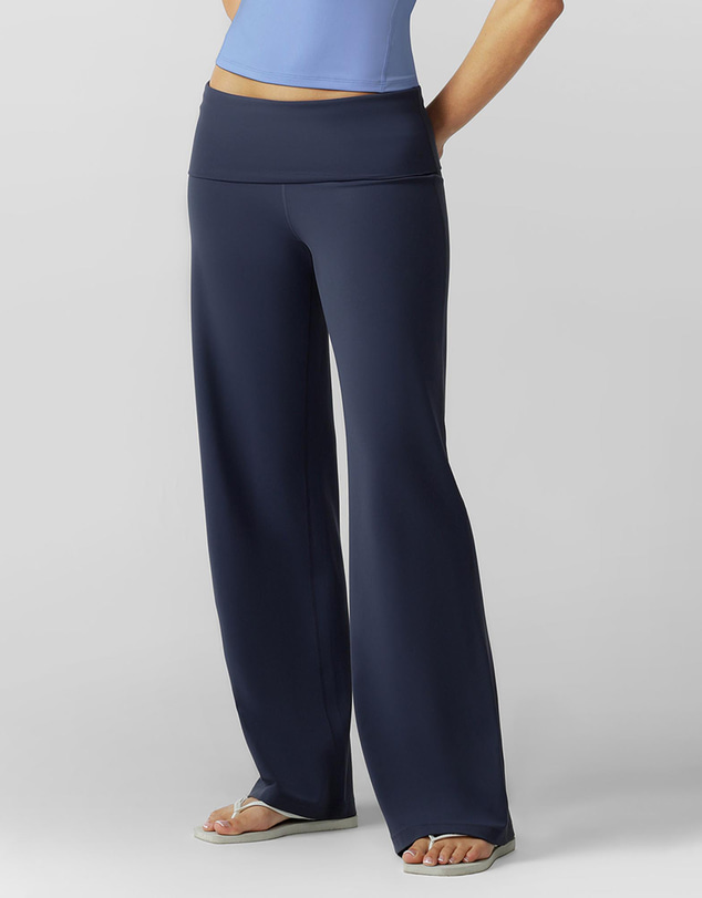 Lorna Jane - Liberty Fold Over Waist Wide Leg Active Pants