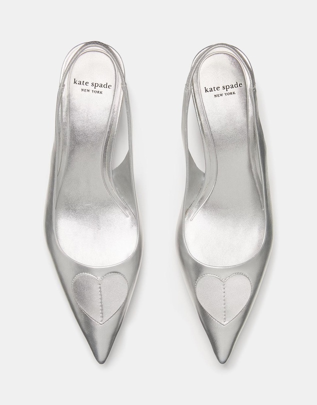 Kate Spade - Lover Slingback Kitten Heels