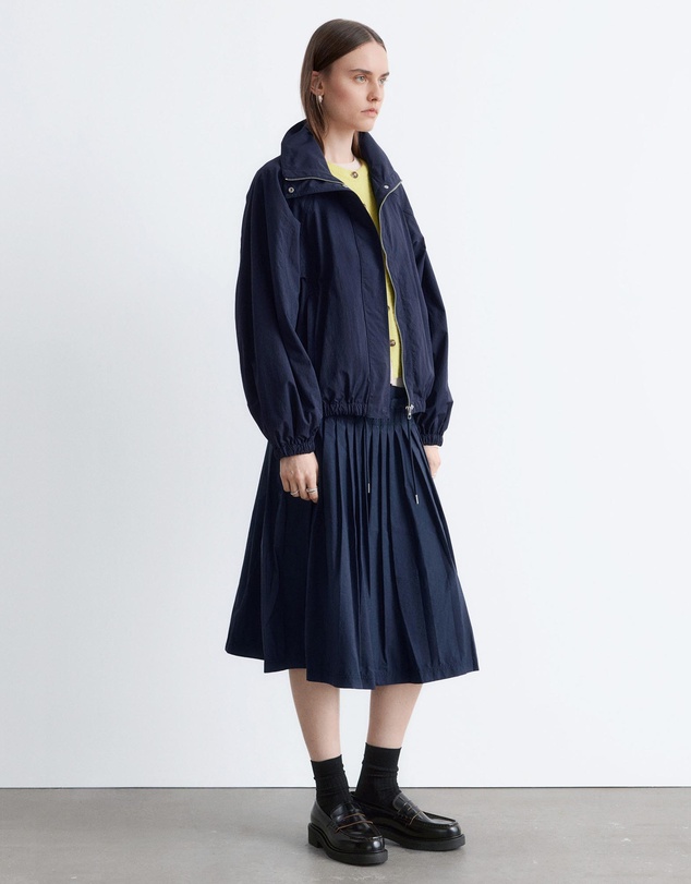 & Other Stories - Stand-Collar Drawstring Jacket