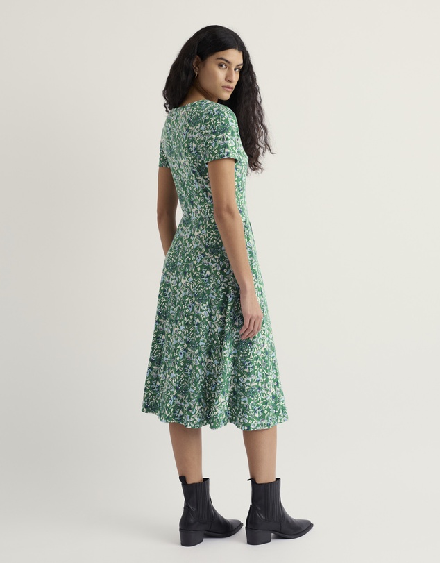 Seasalt - Seasalt Cornwall Green S/S April Dress