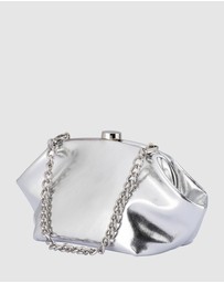 Olga Berg - Tally Metallic Clutch