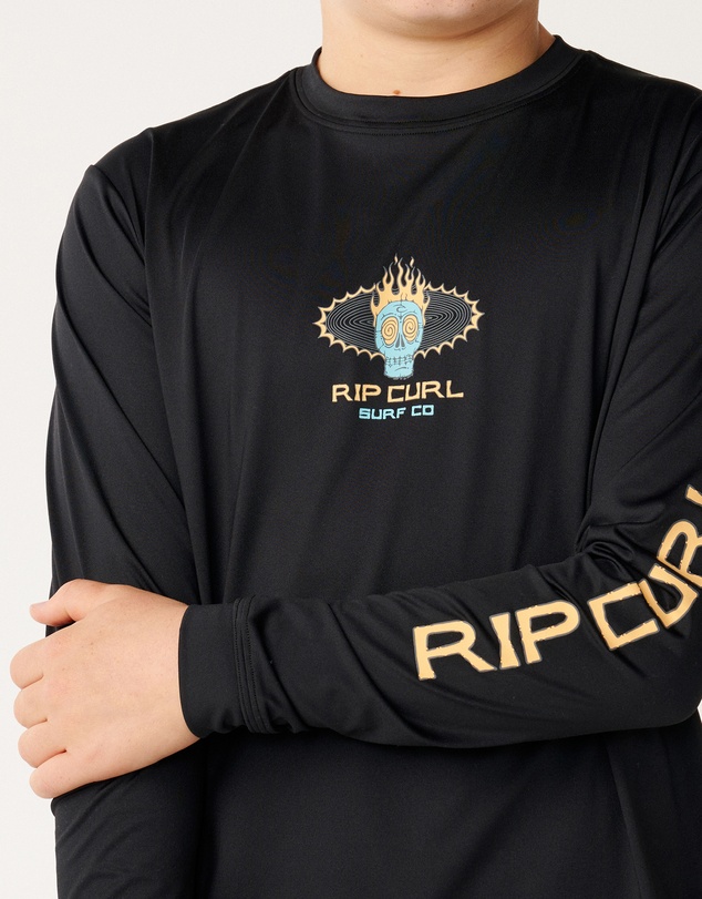Rip Curl - Cosmic Skull UPF LS Tee -Teens