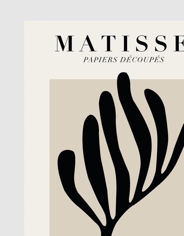 Inka Arthouse - Black Coral by Henri Matisse