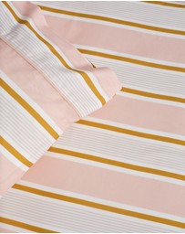 Linen House Kids - Sailor Stripe Fitted Sheet + Pillowcase Set