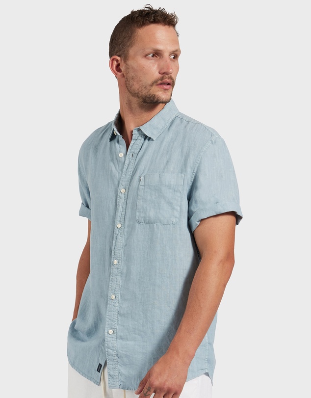 Academy Brand - Hampton Linen S/S Shirt