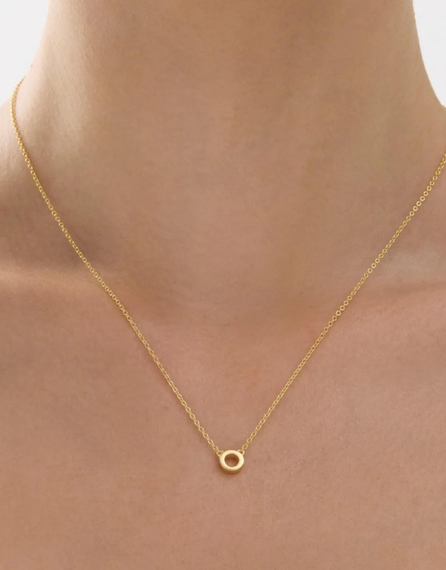 Najo - Sola Yellow Gold Necklace
