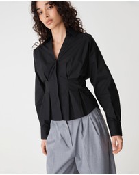 Forcast - Billie Pleat Waist Shirt