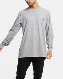 Counter Culture - Cypher Embroidery Long Sleeve Tee