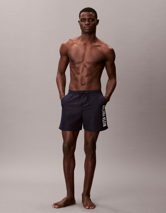 Calvin Klein - Intense Power Medium Drawstring Swim Shorts