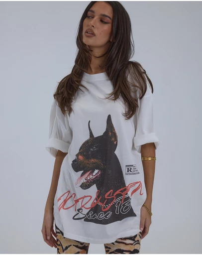 JGR & STN - Back Off Oversized Tee