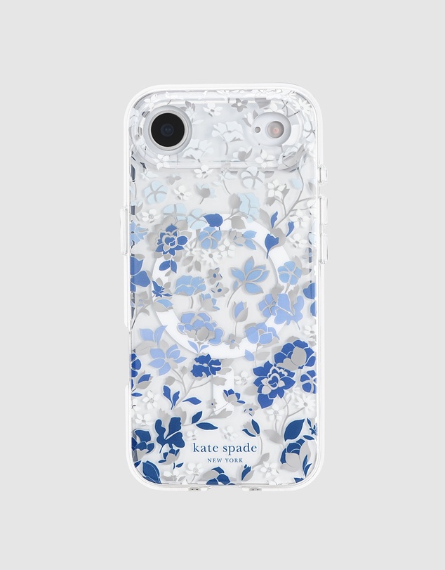 Kate Spade - Kate Spade Flowerbed Blue MagSafe Case for iPhone 17 Air
