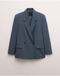 M.N.G - Wool-Blend Suit Blazer
