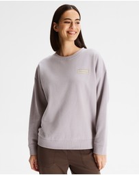 Kathmandu - Heritage Logo Slouchy LT BB Crew Sweatshirt