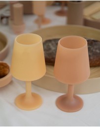 porter green - swepp | silicone unbreakable wine glasses