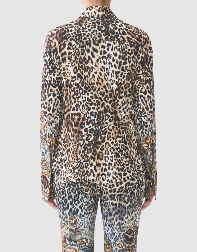 Camilla - Fitted Jersey Shirt