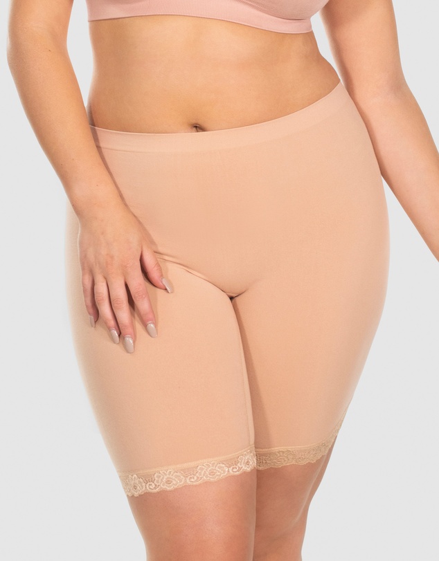 B Free Intimate Apparel - Mid Rise Anti-Chafing Cotton Shorts