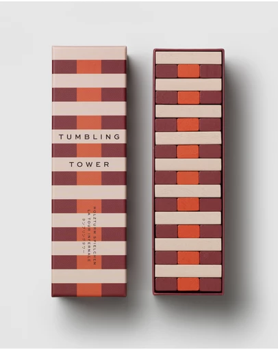 Printworks - Printworks Play Tumbling Towers - Pink Red