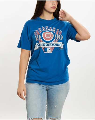 Vintage by The Real Deal - Pre Loved - 1990 MLB Chicago Cubs Tee