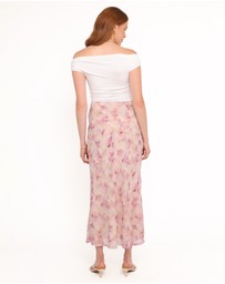 Petal & Pup - Giarda Maxi Skirt - Pink Floral