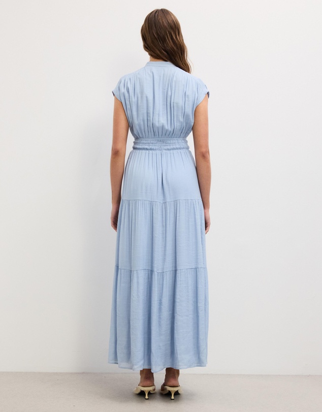 The Fated - Della Gathered Maxi Dress