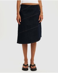 Cotton On - Marli Denim Midi Skirt