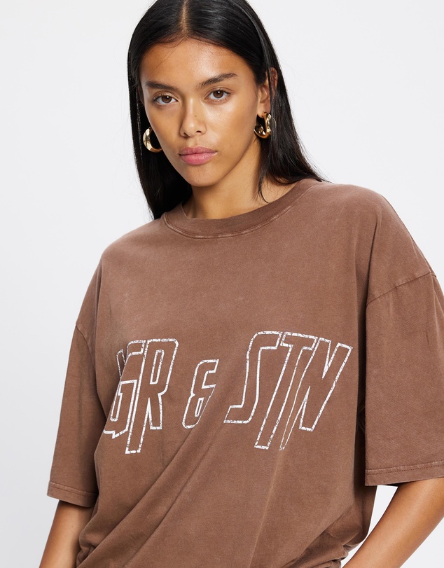 JGR & STN - Haze Oversized T-Shirt - ICONIC EXCLUSIVE