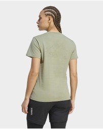 adidas Performance - TERREX MOUNTAIN GRAPHIC T-SHIRT Womens