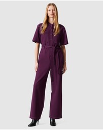 & Other Stories - Short-Sleeve Utility Jumpsuit