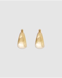 FAIRLEY - Crystal Fared Midi Hoops