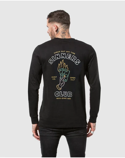 DVNT - Sinners Club Long Sleeve Tee